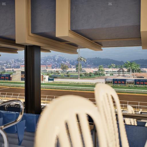 Del Mar Thoroughbred Club - Section First Turn Lvl 3 Tbl 850 Seat View