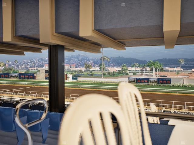 Del Mar Thoroughbred Club - Section First Turn Lvl 3 Tbl 850 Seat View