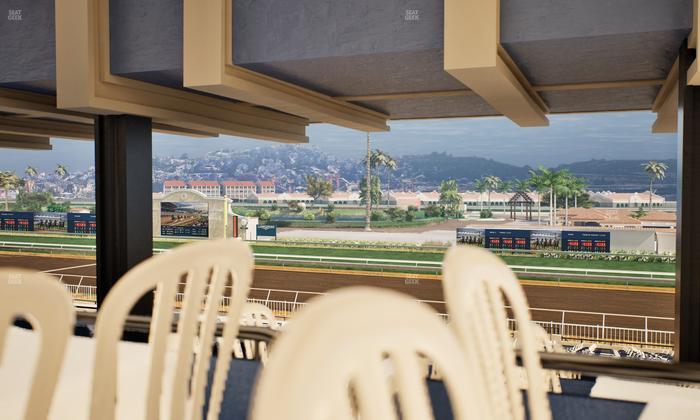 Del Mar Thoroughbred Club - Section First Turn Lvl 3 Tbl 851 Seat View