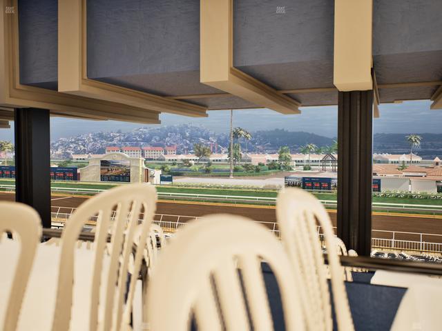 Del Mar Thoroughbred Club - Section First Turn Lvl 3 Tbl 852 Seat View
