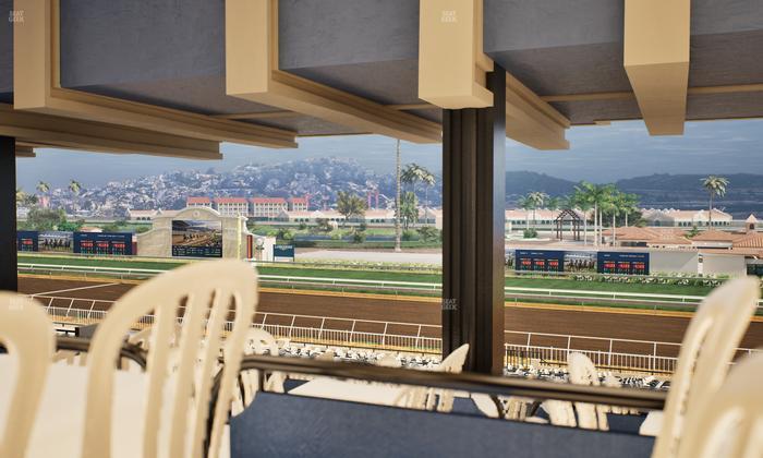 Del Mar Thoroughbred Club - Section First Turn Lvl 3 Tbl 853 Seat View