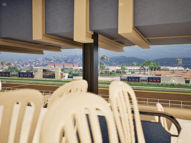 Del Mar Thoroughbred Club - Section First Turn Lvl 3 Tbl 854 Seat View