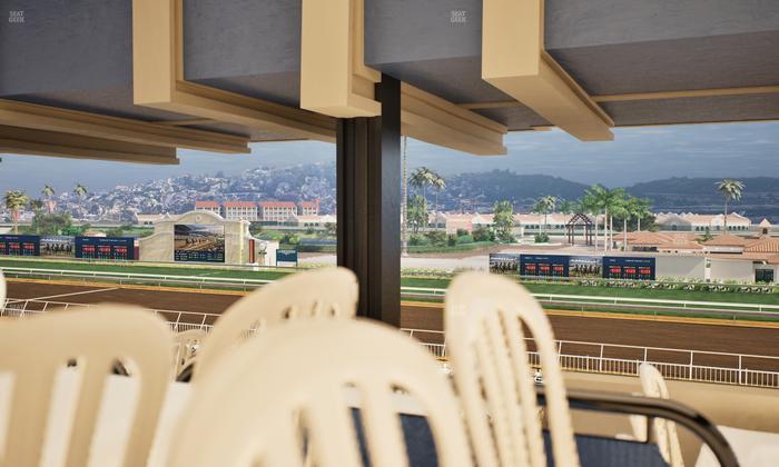 Del Mar Thoroughbred Club - Section First Turn Lvl 3 Tbl 854 Seat View