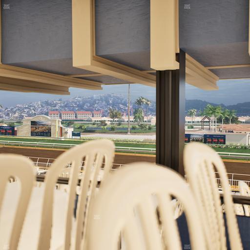 Del Mar Thoroughbred Club - Section First Turn Lvl 3 Tbl 858 Seat View