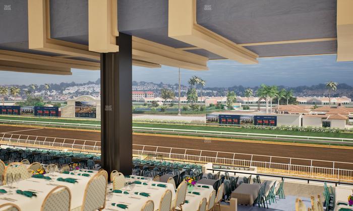 Del Mar Thoroughbred Club - Section First Turn Lvl 3 Tbl 859 Seat View
