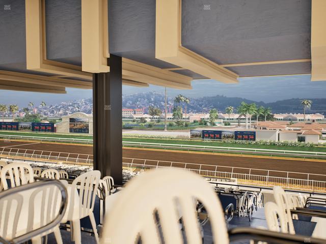 Del Mar Thoroughbred Club - Section First Turn Lvl 3 Tbl 859 Seat View