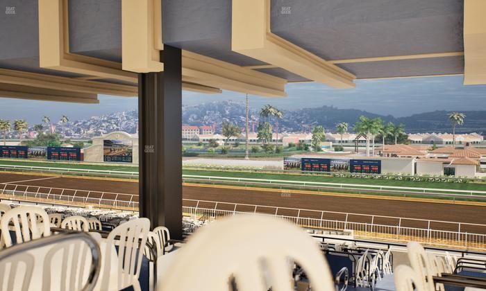 Del Mar Thoroughbred Club - Section First Turn Lvl 3 Tbl 859 Seat View