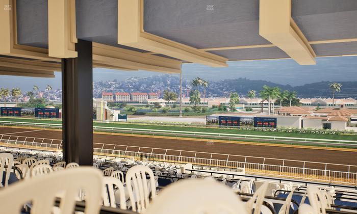 Del Mar Thoroughbred Club - Section First Turn Lvl 3 Tbl 860 Seat View