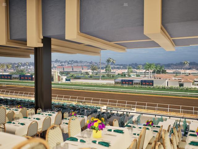 Del Mar Thoroughbred Club - Section First Turn Lvl 3 Tbl 860 Seat View