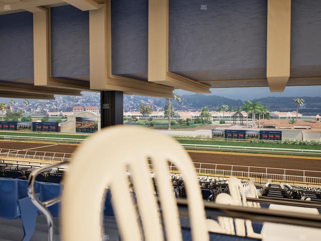 Del Mar Thoroughbred Club - Section First Turn Lvl 3 Tbl 950 Seat View