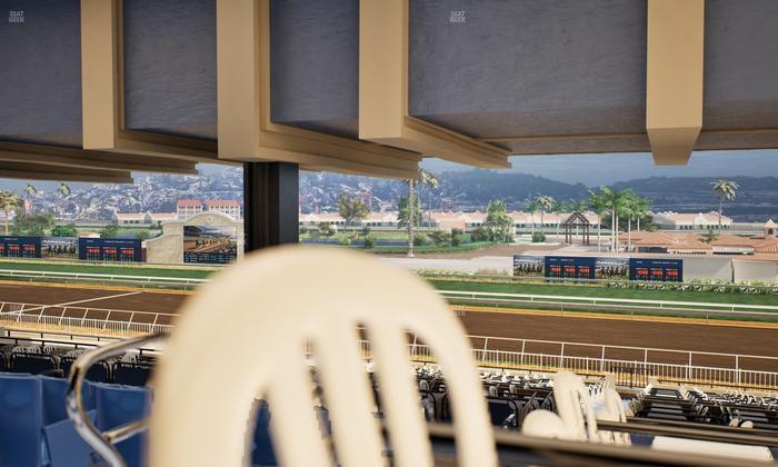 Del Mar Thoroughbred Club - Section First Turn Lvl 3 Tbl 950 Seat View