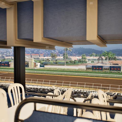 Del Mar Thoroughbred Club - Section First Turn Lvl 3 Tbl 951 Seat View