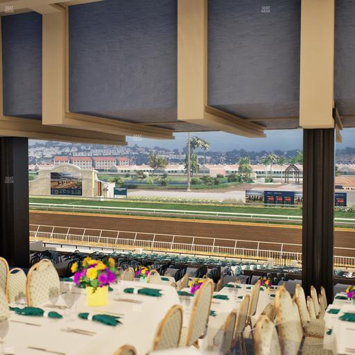 Del Mar Thoroughbred Club - Section First Turn Lvl 3 Tbl 952 Seat View