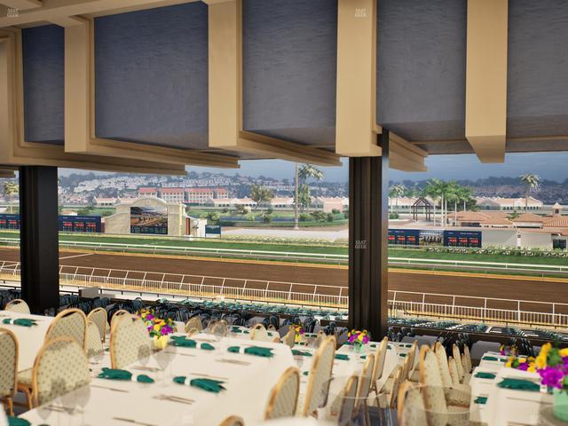Del Mar Thoroughbred Club - Section First Turn Lvl 3 Tbl 953 Seat View