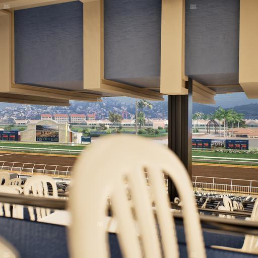 Del Mar Thoroughbred Club - Section First Turn Lvl 3 Tbl 953 Seat View