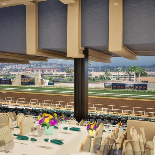 Del Mar Thoroughbred Club - Section First Turn Lvl 3 Tbl 954 Seat View