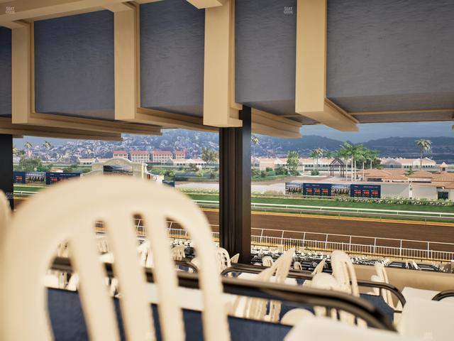 Del Mar Thoroughbred Club - Section First Turn Lvl 3 Tbl 954 Seat View