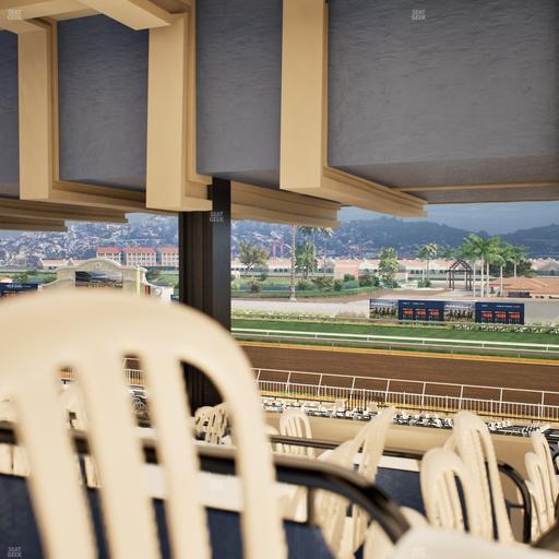 Del Mar Thoroughbred Club - Section First Turn Lvl 3 Tbl 955 Seat View