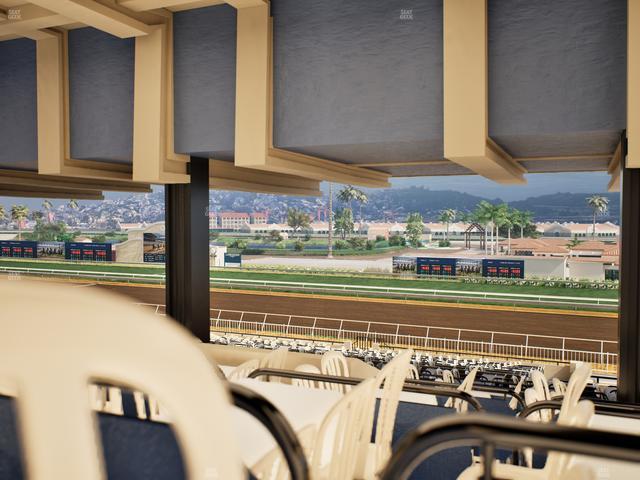 Del Mar Thoroughbred Club - Section First Turn Lvl 3 Tbl 956 Seat View