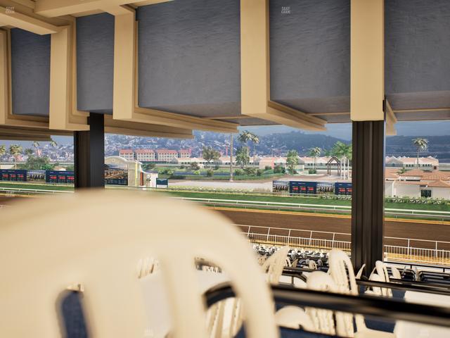 Del Mar Thoroughbred Club - Section First Turn Lvl 3 Tbl 957 Seat View
