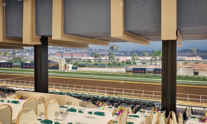 Del Mar Thoroughbred Club - Section First Turn Lvl 3 Tbl 957 Seat View