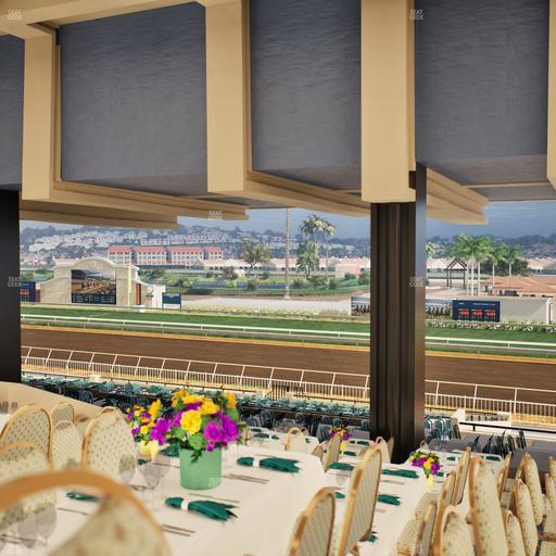 Del Mar Thoroughbred Club - Section First Turn Lvl 3 Tbl 958 Seat View