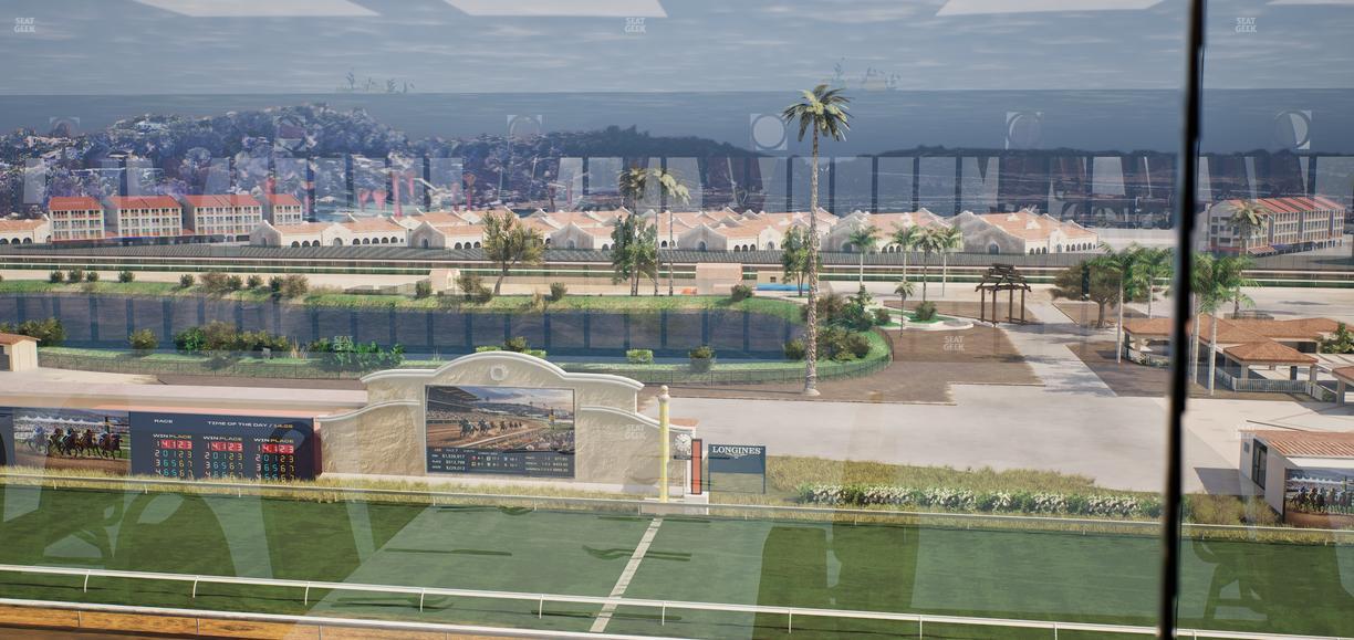 Del Mar Thoroughbred Club - Section Il Palio Lvl 6 Tbl 1005 Seat View
