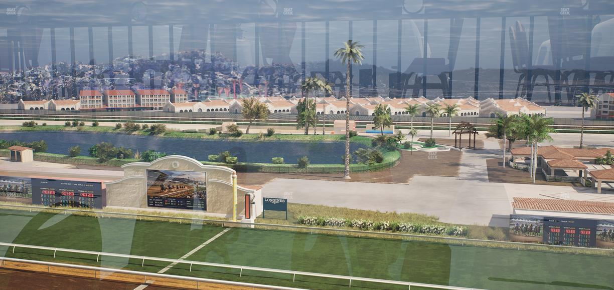 Del Mar Thoroughbred Club - Section Il Palio Lvl 6 Tbl 1012 Seat View