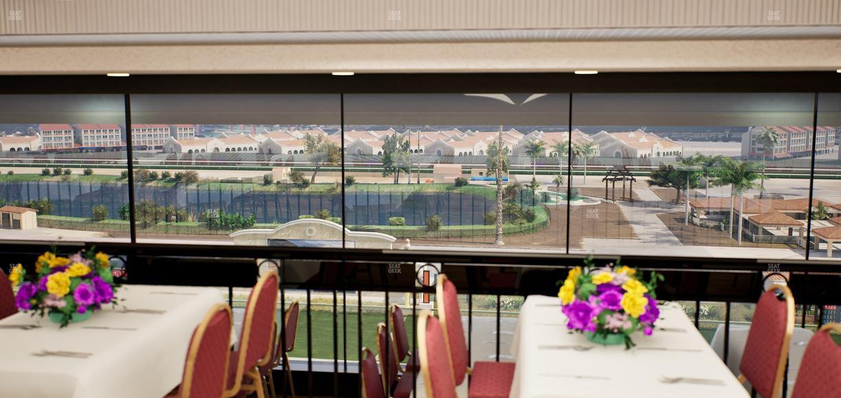 Del Mar Thoroughbred Club - Section Il Palio Lvl 6 Tbl 4006 Seat View