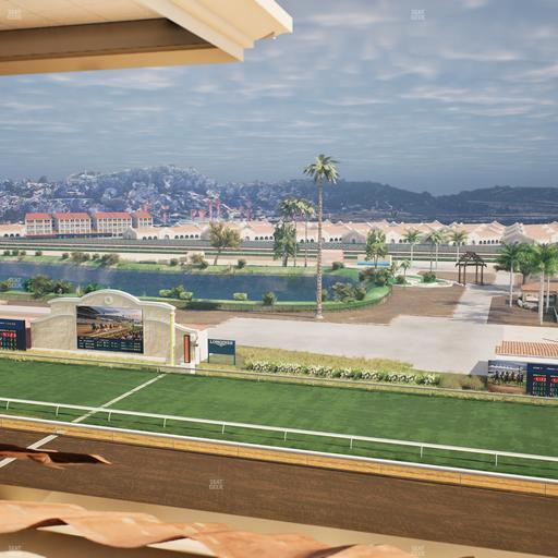 Del Mar Thoroughbred Club - Section Il Palio Patio Lvl 6 Tbl 6001 Seat View