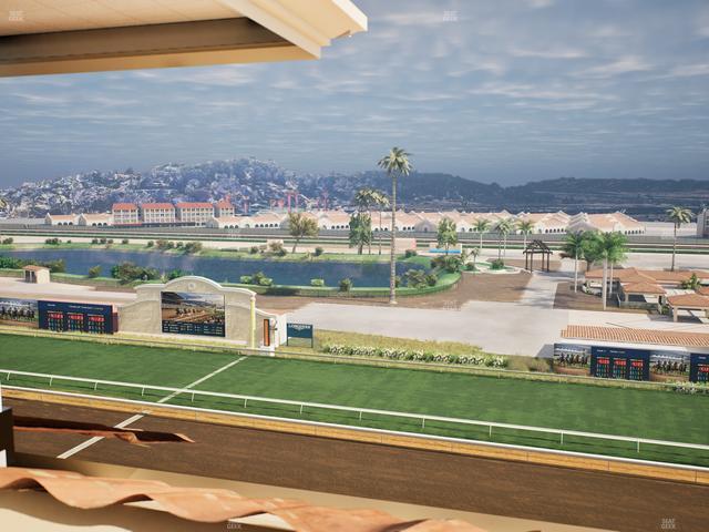 Del Mar Thoroughbred Club - Section Il Palio Patio Lvl 6 Tbl 6001 Seat View