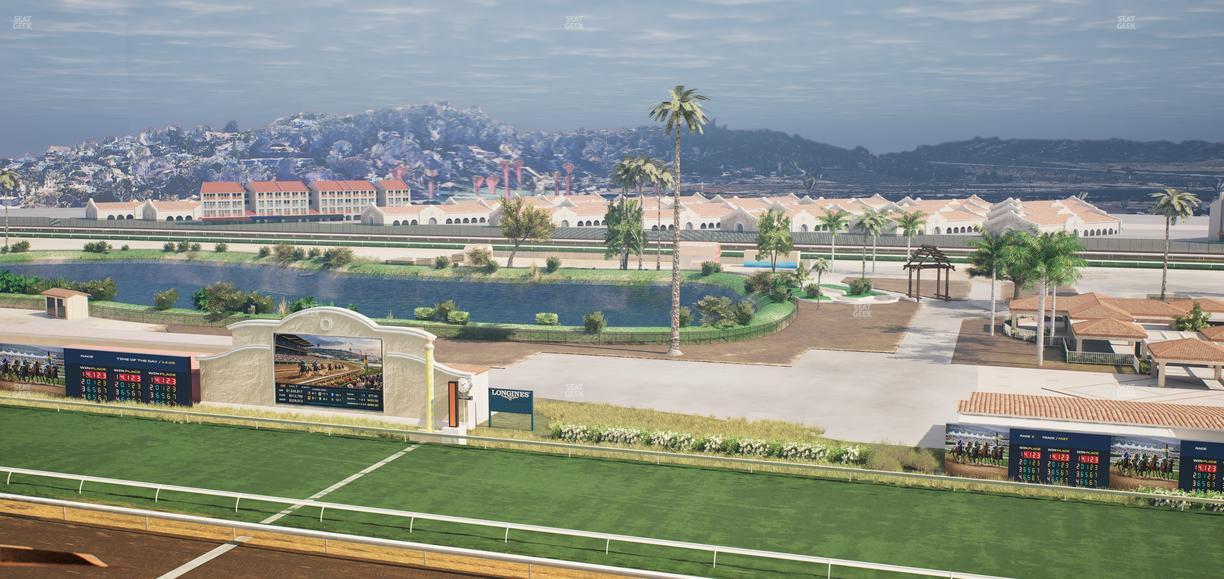 Del Mar Thoroughbred Club - Section Il Palio Patio Lvl 6 Tbl 6002 Seat View