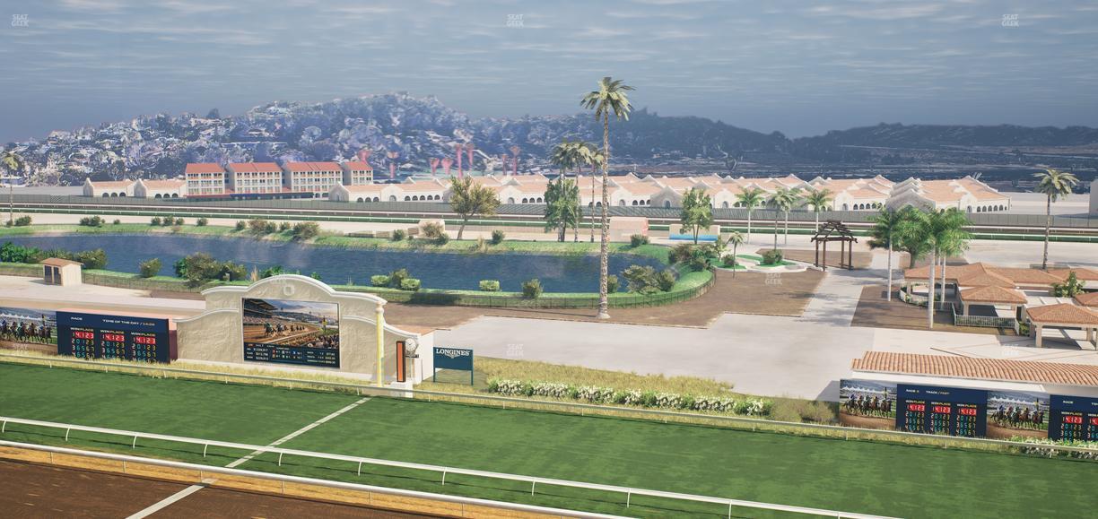 Del Mar Thoroughbred Club - Section Il Palio Patio Lvl 6 Tbl 6003 Seat View