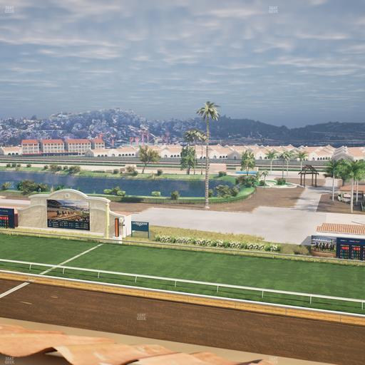 Del Mar Thoroughbred Club - Section Il Palio Patio Lvl 6 Tbl 6003 Seat View