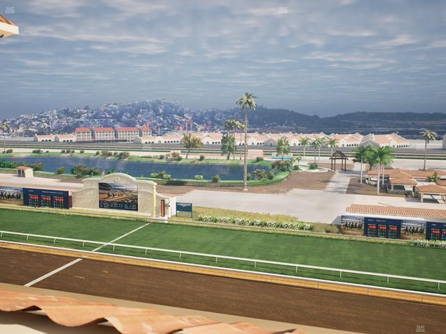 Del Mar Thoroughbred Club - Section Il Palio Patio Lvl 6 Tbl 6003 Seat View