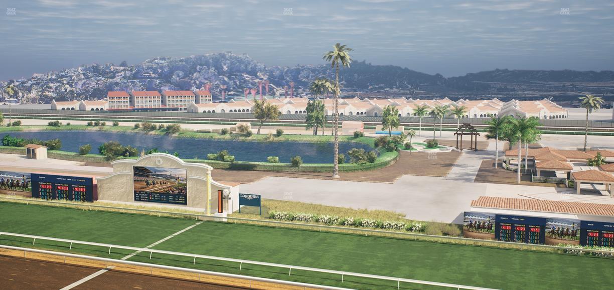 Del Mar Thoroughbred Club - Section Il Palio Patio Lvl 6 Tbl 6004 Seat View