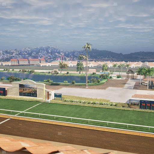 Del Mar Thoroughbred Club - Section Il Palio Patio Lvl 6 Tbl 6004 Seat View