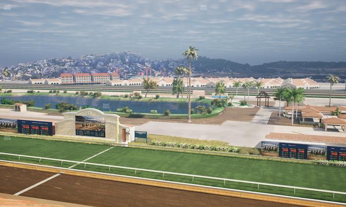Del Mar Thoroughbred Club - Section Il Palio Patio Lvl 6 Tbl 6004 Seat View