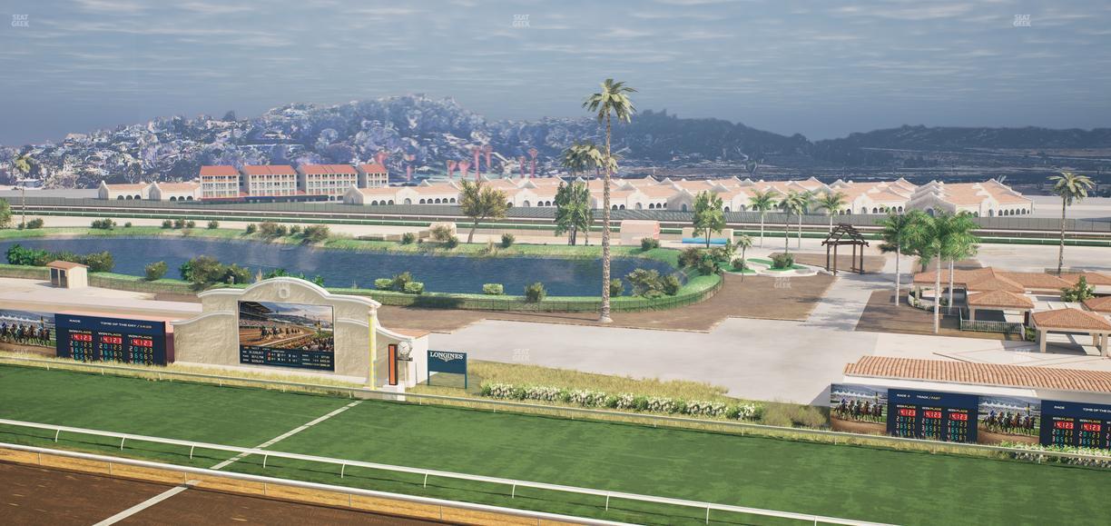 Del Mar Thoroughbred Club - Section Il Palio Patio Lvl 6 Tbl 6005 Seat View