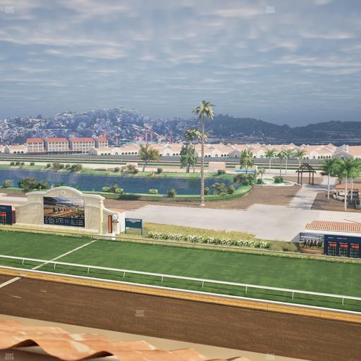 Del Mar Thoroughbred Club - Section Il Palio Patio Lvl 6 Tbl 6005 Seat View