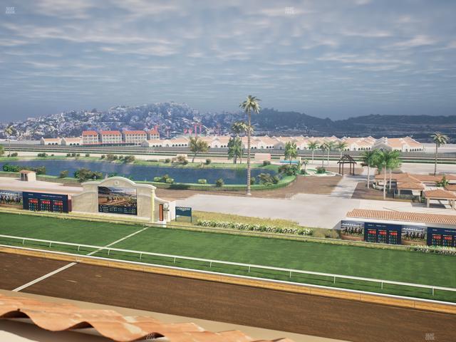 Del Mar Thoroughbred Club - Section Il Palio Patio Lvl 6 Tbl 6005 Seat View