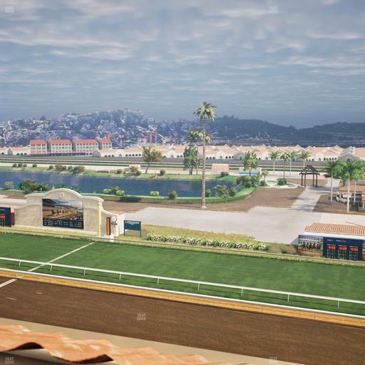 Del Mar Thoroughbred Club - Section Il Palio Patio Lvl 6 Tbl 6006 Seat View