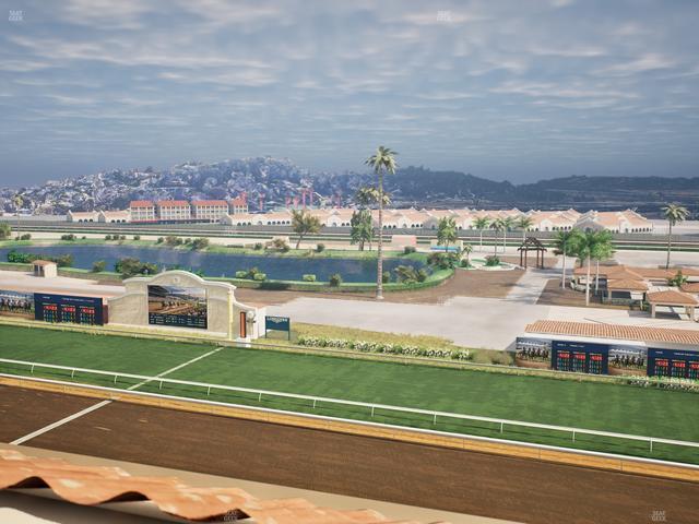 Del Mar Thoroughbred Club - Section Il Palio Patio Lvl 6 Tbl 6006 Seat View