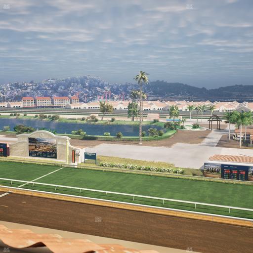 Del Mar Thoroughbred Club - Section Il Palio Patio Lvl 6 Tbl 6007 Seat View