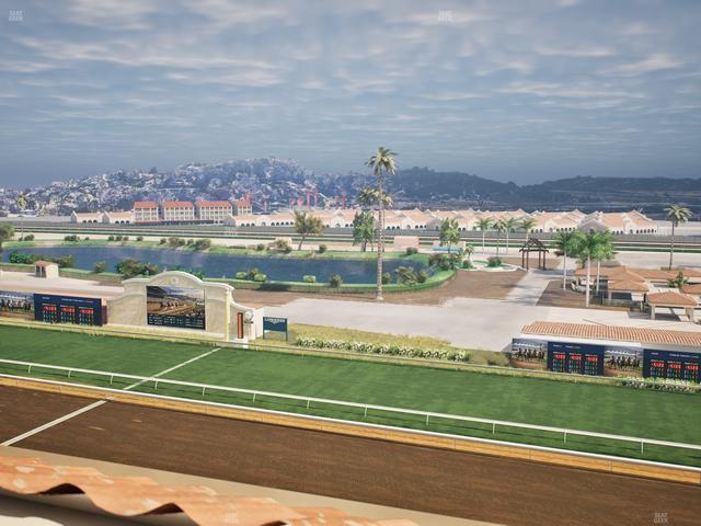 Del Mar Thoroughbred Club - Section Il Palio Patio Lvl 6 Tbl 6007 Seat View
