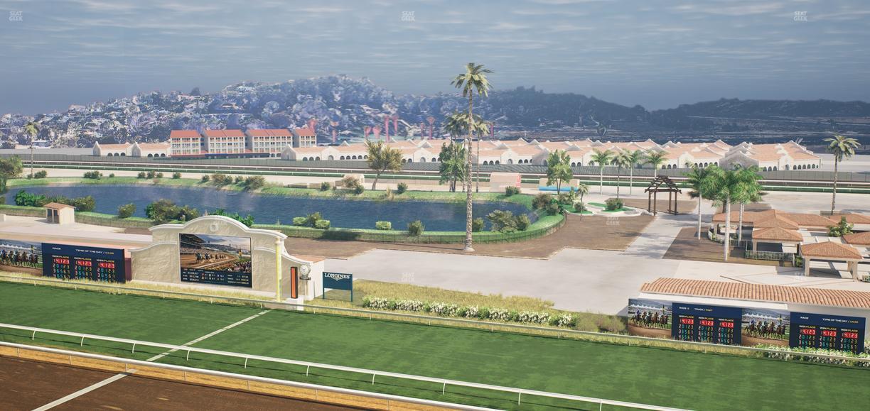 Del Mar Thoroughbred Club - Section Il Palio Patio Lvl 6 Tbl 6008 Seat View