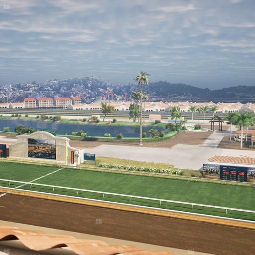 Del Mar Thoroughbred Club - Section Il Palio Patio Lvl 6 Tbl 6008 Seat View