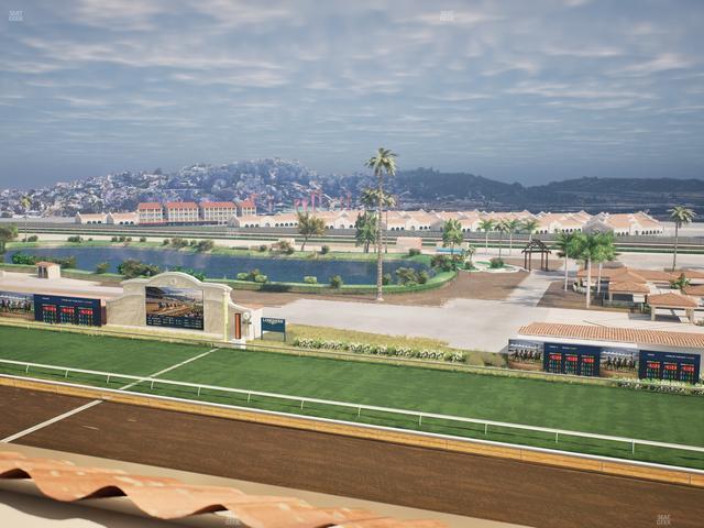 Del Mar Thoroughbred Club - Section Il Palio Patio Lvl 6 Tbl 6008 Seat View