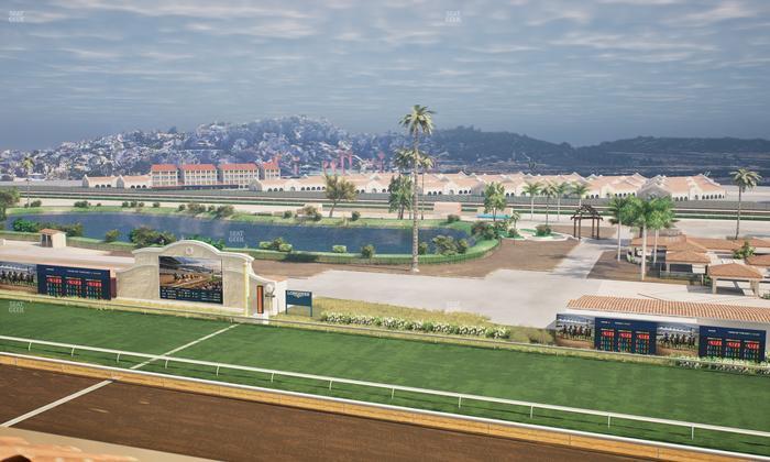 Del Mar Thoroughbred Club - Section Il Palio Patio Lvl 6 Tbl 6008 Seat View