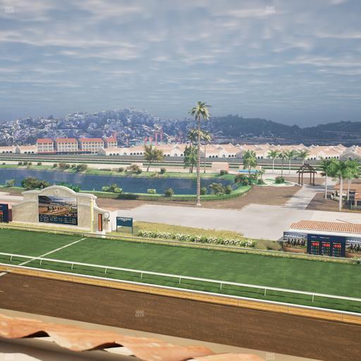 Del Mar Thoroughbred Club - Section Il Palio Patio Lvl 6 Tbl 6009 Seat View